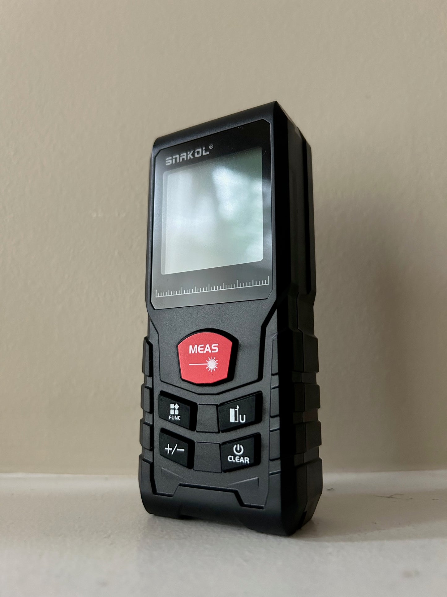 RUGGED - Laser distance measurer. Affordable precision.